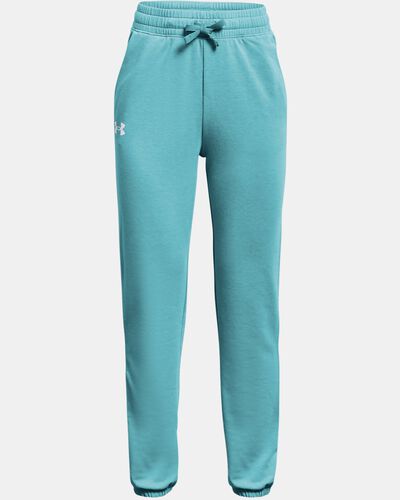 Girls' UA Rival Terry Taped Pants