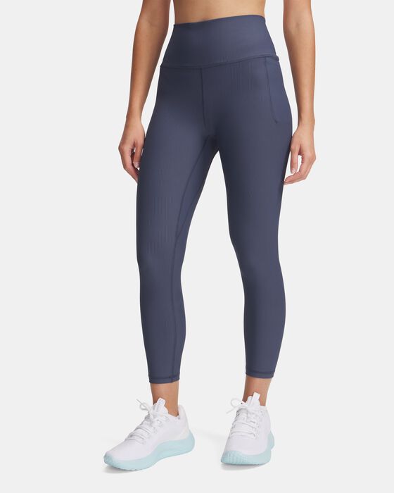 Women's UA Meridian Rib Ankle Leggings image number 0