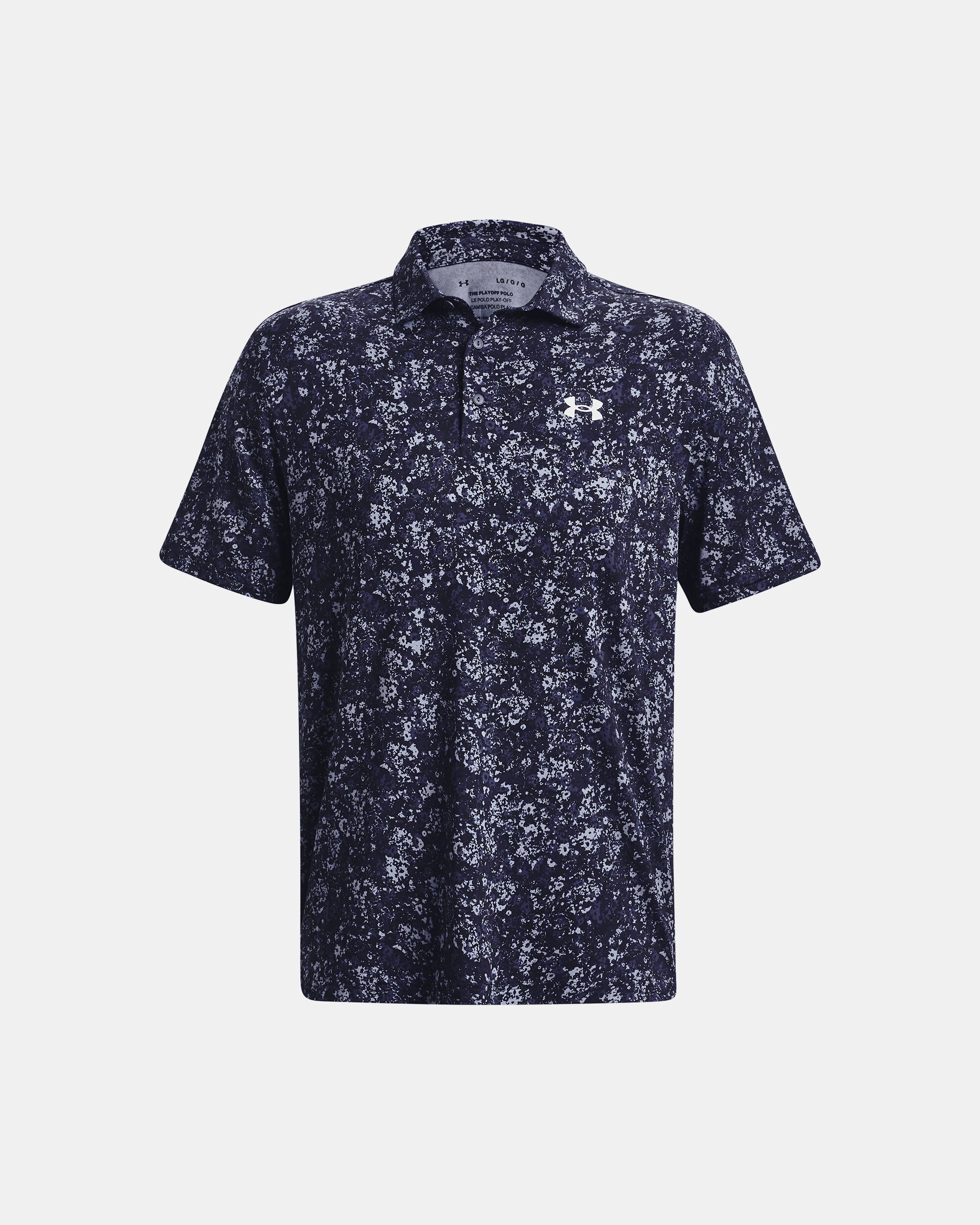 Buy Men s UA Playoff 3.0 Printed Polo Blue in Dubai UAE Under Armour