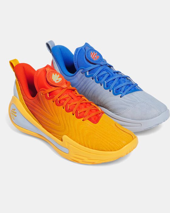 Unisex Curry 12 'What The Bay' Basketball Shoes image number 3