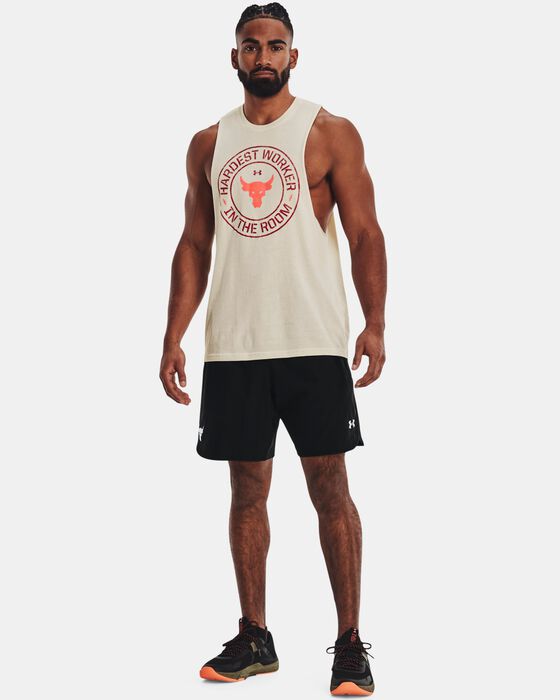 Men's Project Rock Hardest Worker Tank image number 2