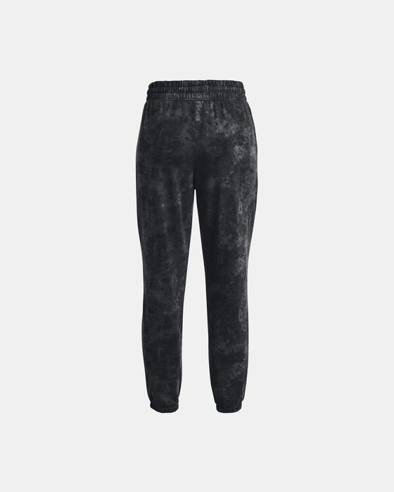 Women's UA Rival Terry Printed Joggers image number 5