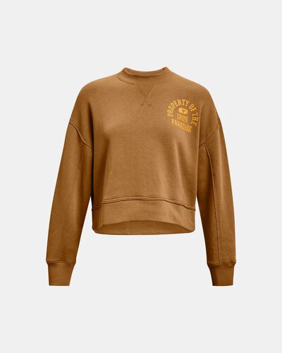 Women's Project Rock Fleece LC Crew