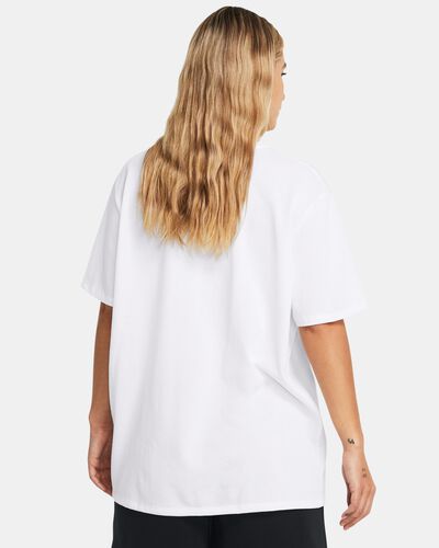 Women's UA Heavyweight Embroidered Patch Boyfriend Oversized Short Sleeve