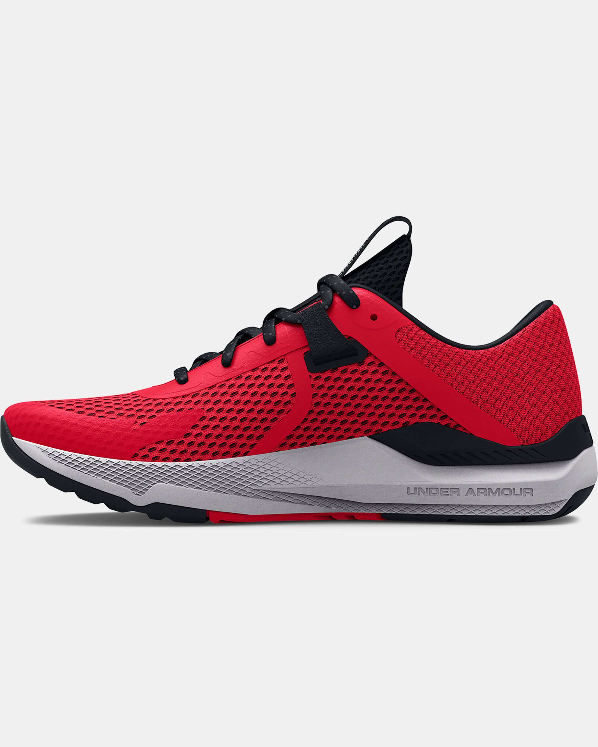 Red under outlet armour shoes