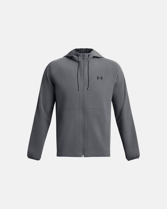 Men's UA Stretch Woven Windbreaker image number 3