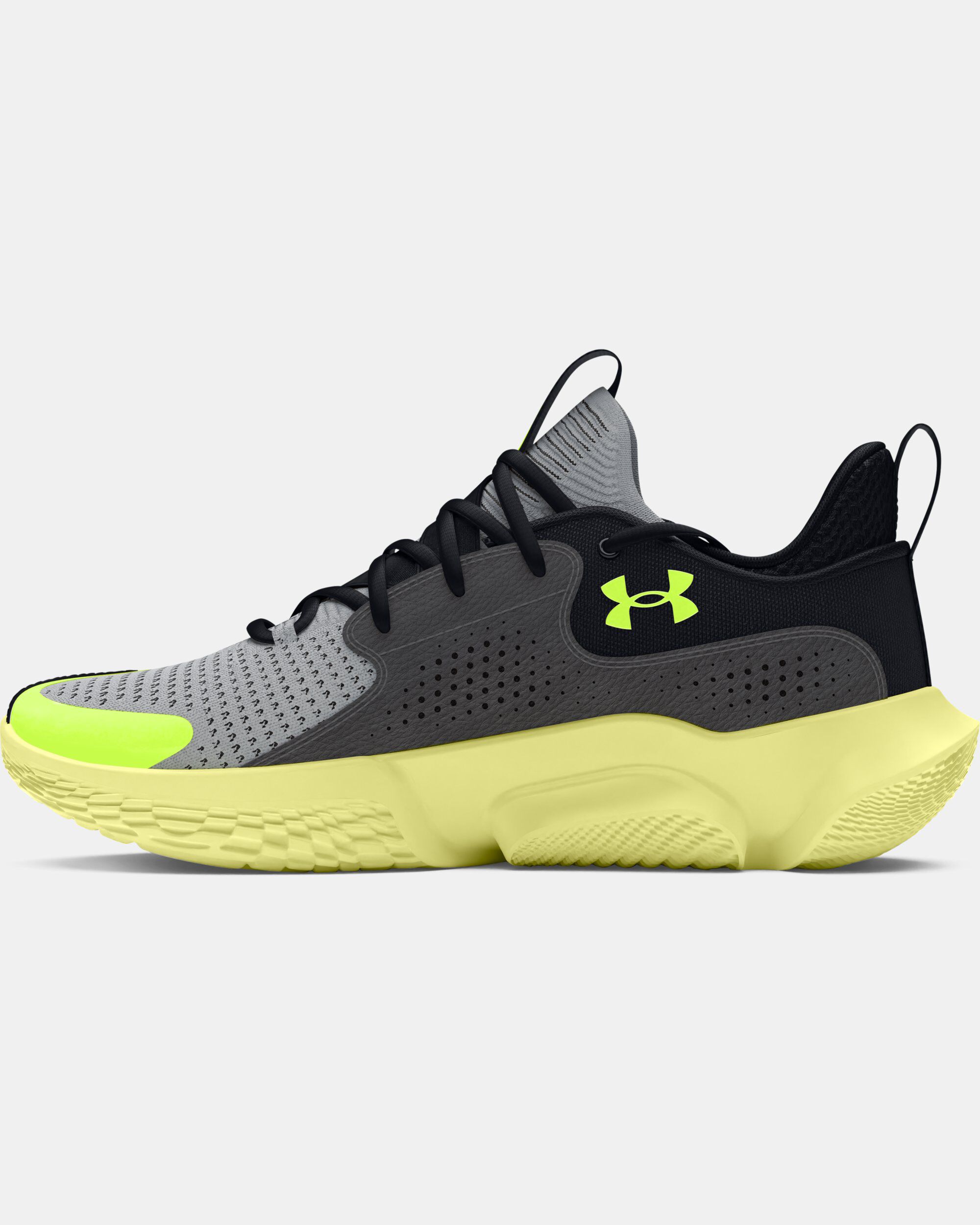 Shop Under Armour UA Flow FUTR X 3 Unisex Basketball Shoes Black