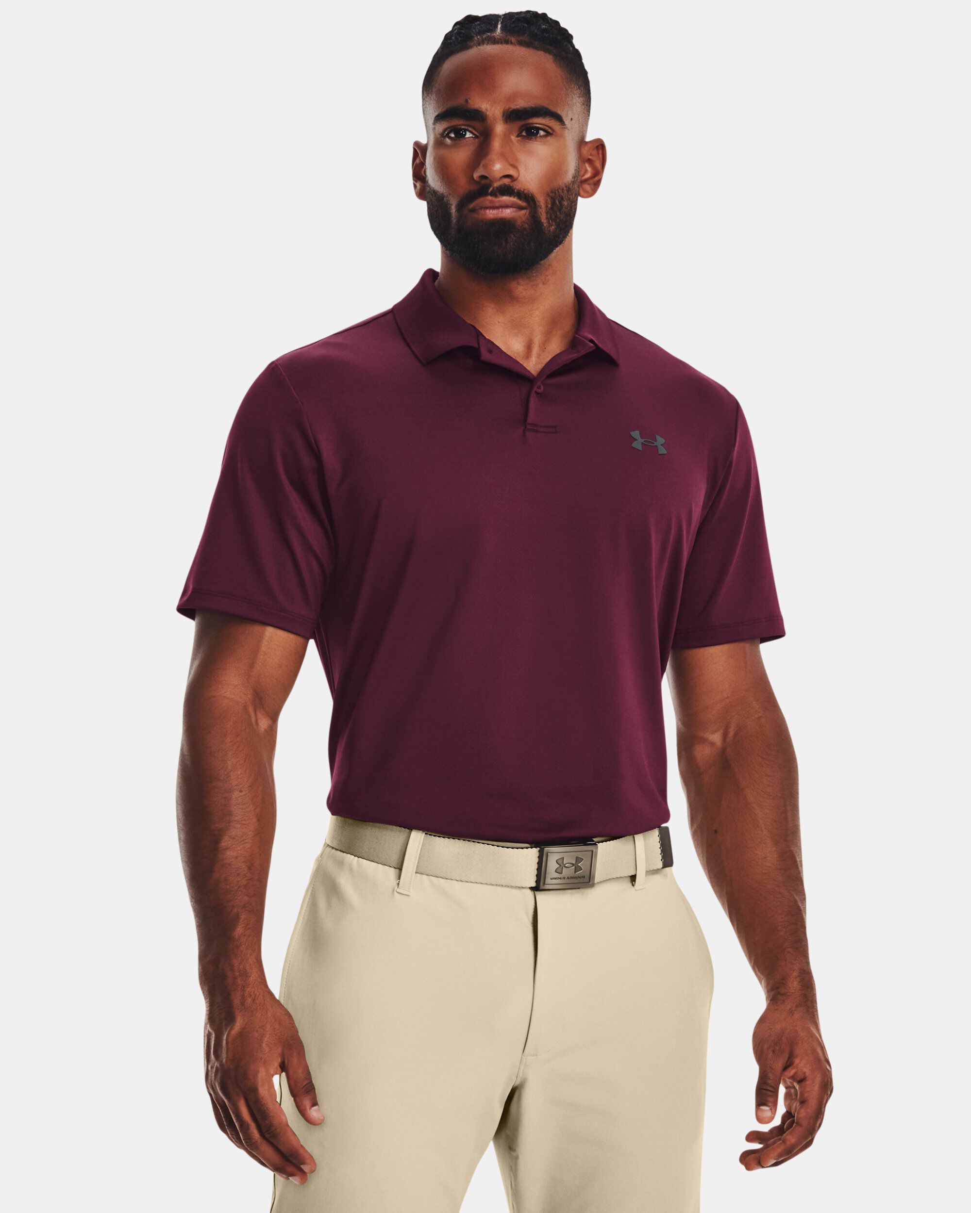 Buy Men s UA Performance 3.0 Polo Red in Dubai UAE Under Armour