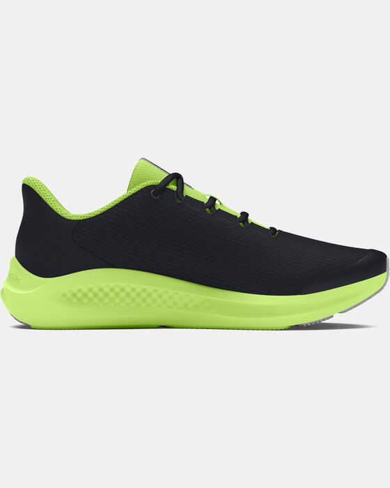 Boys' Grade School UA Charged Pursuit 3 Big Logo Running Shoes image number 6