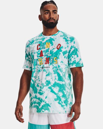 Men's Curry ICDAT Printed Short Sleeve