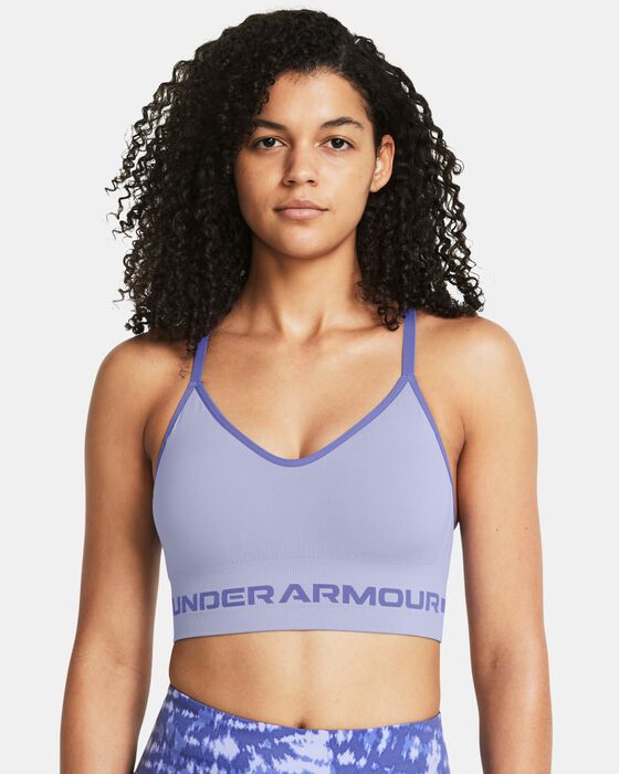 Women's UA Seamless Low Long Sports Bra image number 0