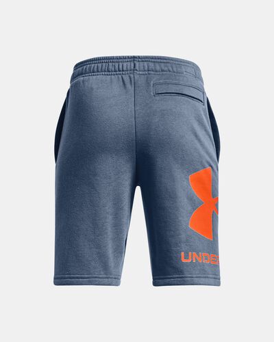 Boys' UA Rival Fleece Big Logo Shorts
