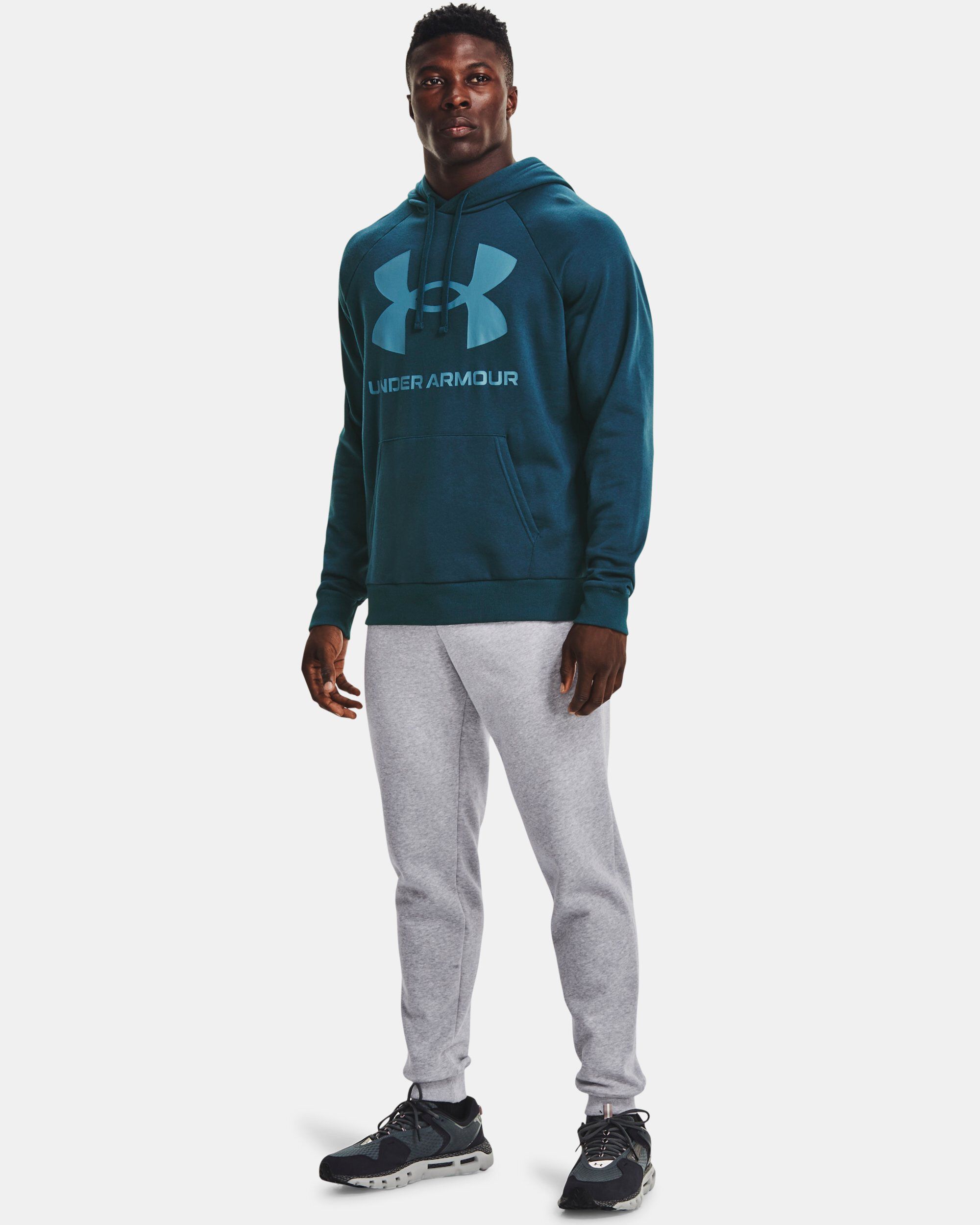 Under armour hoodie clearance grey