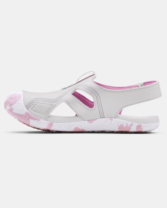 Pre-School UA Fat Tire Defender Sandals image number 1