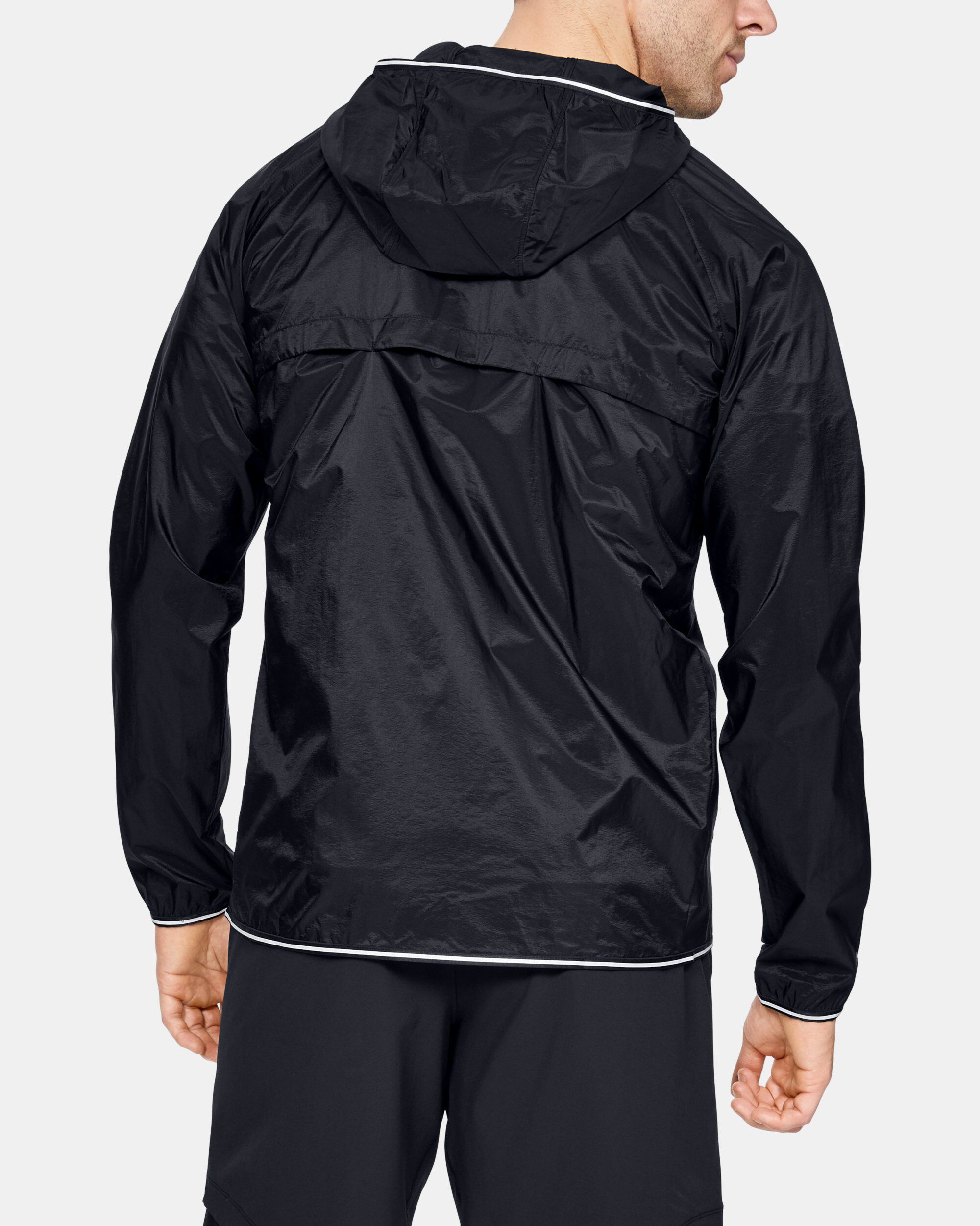 Under armour men's qualifier storm packable jacket best sale