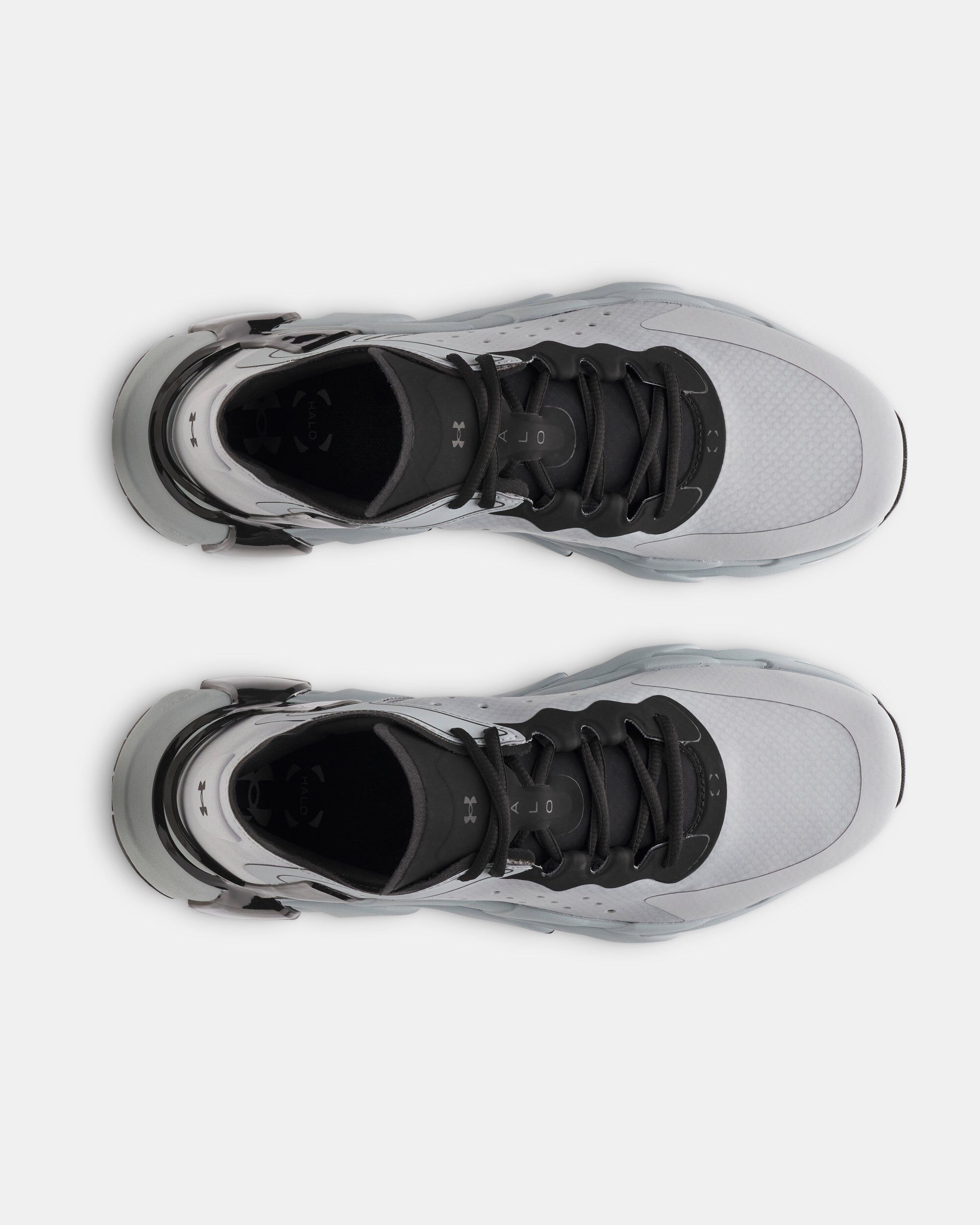 アンダーアーマー レディース フィットネス Under Armour Hovr Rise トレーニングシューズ Halo Grey/Halo Grey/Black Shop Under Armour UA Halo Trainer Unisex Training Shoes Grey in