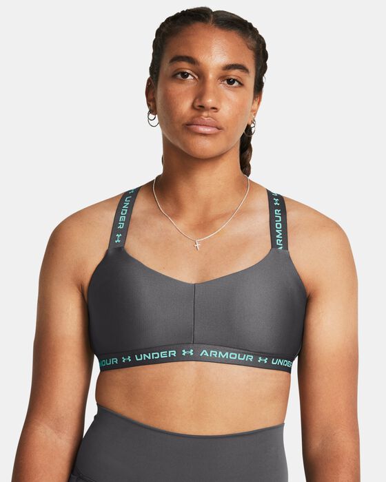 Women's UA Crossback Low Sports Bra image number 0