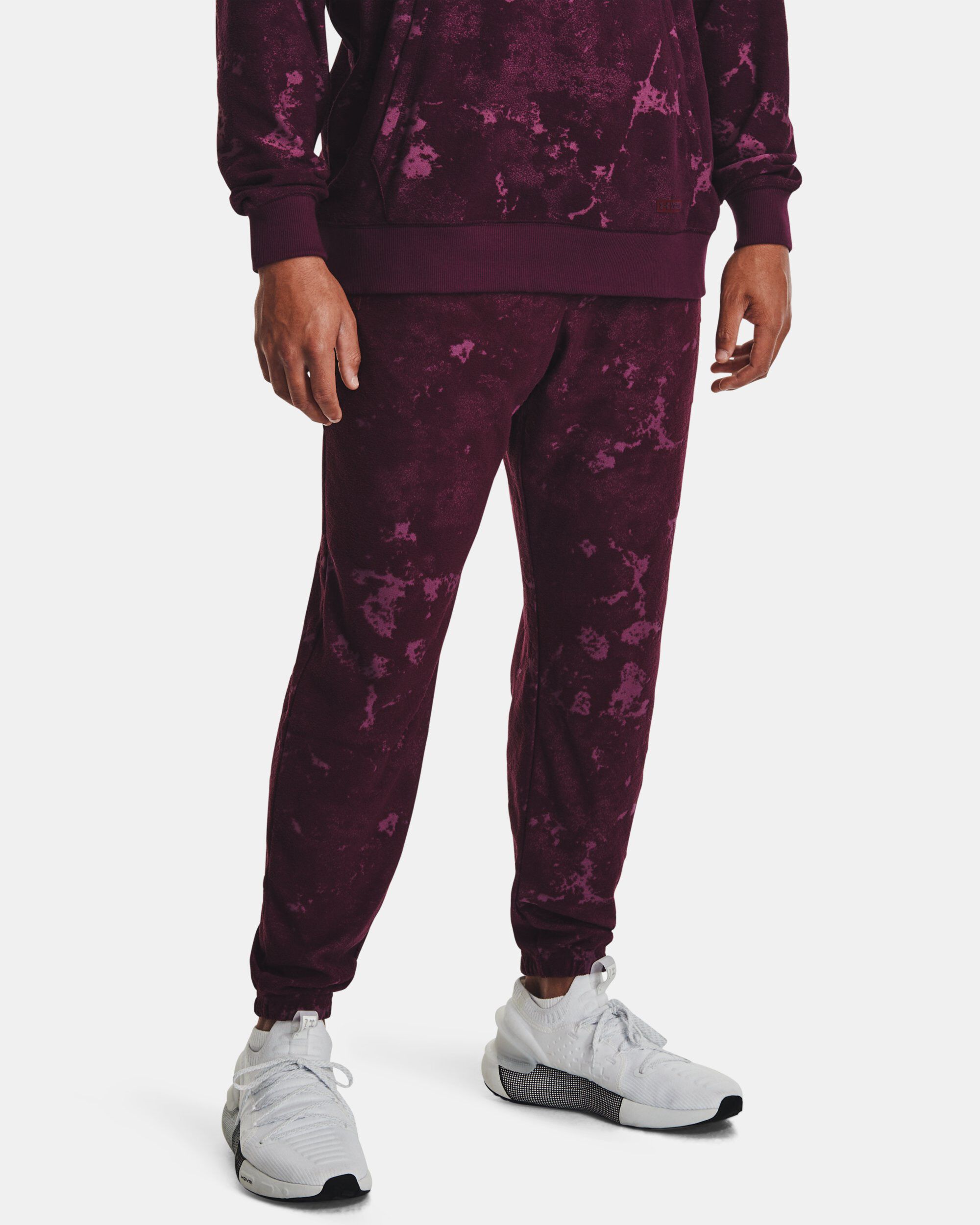 Purple and black joggers cheap