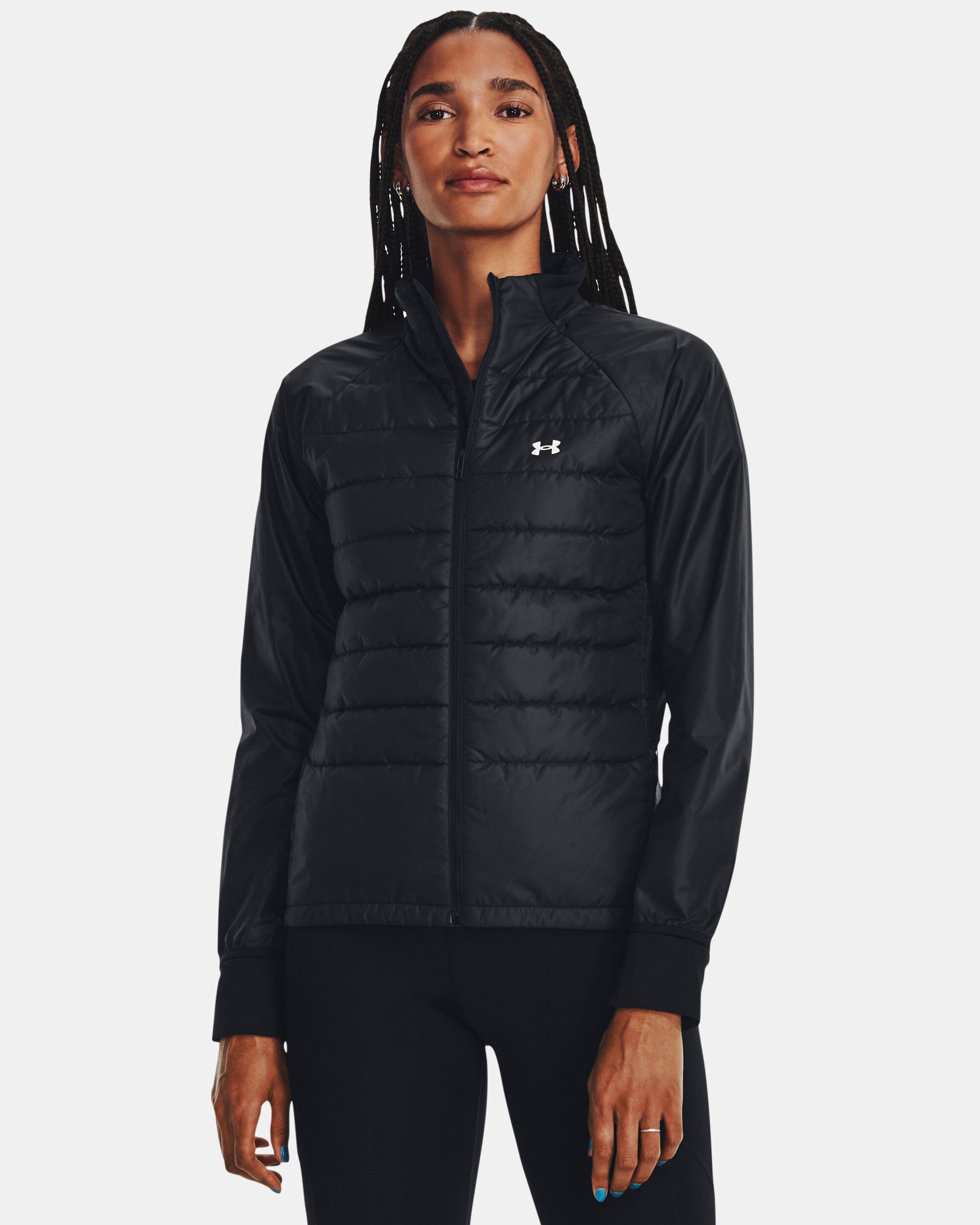 Under armour run hot sale insulated hybrid jacket
