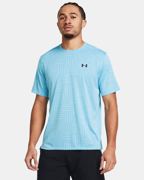 Men's UA Tech&trade; Vent Geotessa Short Sleeve image number 0