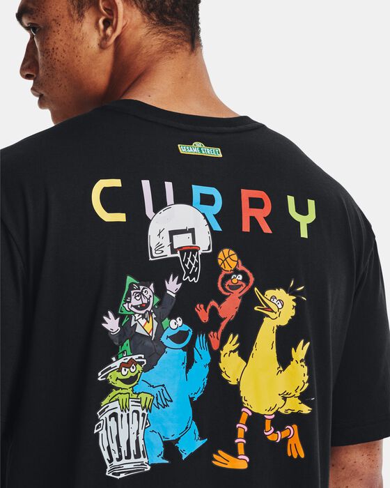 Men's Curry Sesame Street Graphic T-Shirt image number 3
