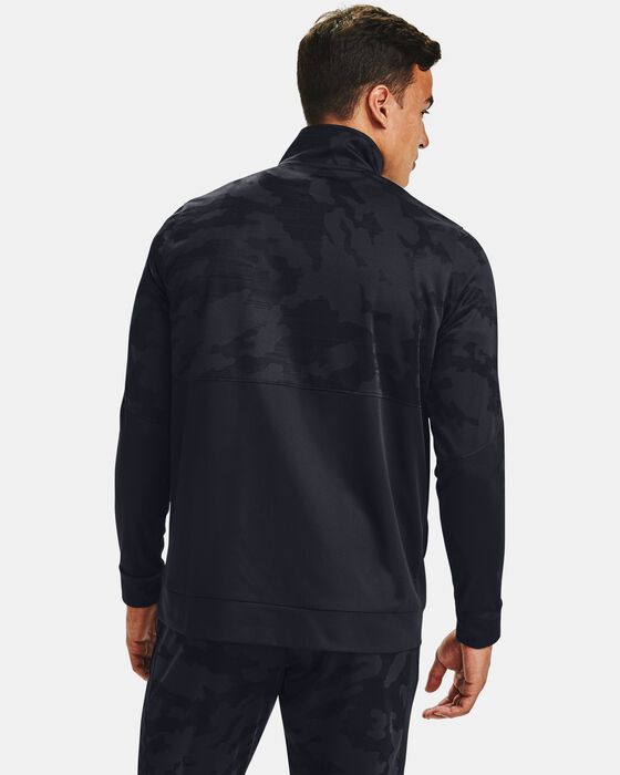 Buy Men's UA Sportstyle Pique Track Jacket Black in Dubai, UAE Under