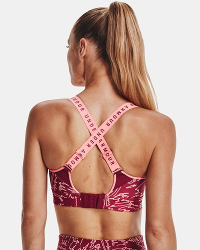 Women's UA Infinity High Printed Sports Bra