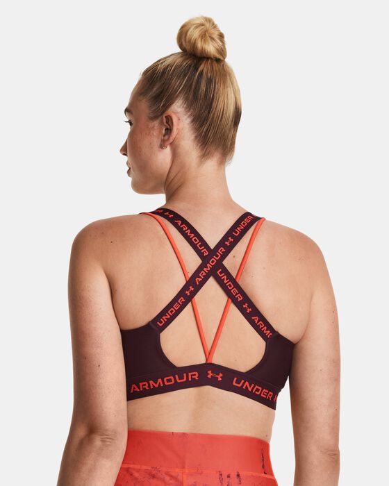 Women's UA Crossback Low Sports Bra image number 7