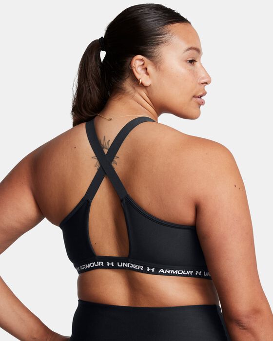 Women's UA Crossback Low Sports Bra image number 7