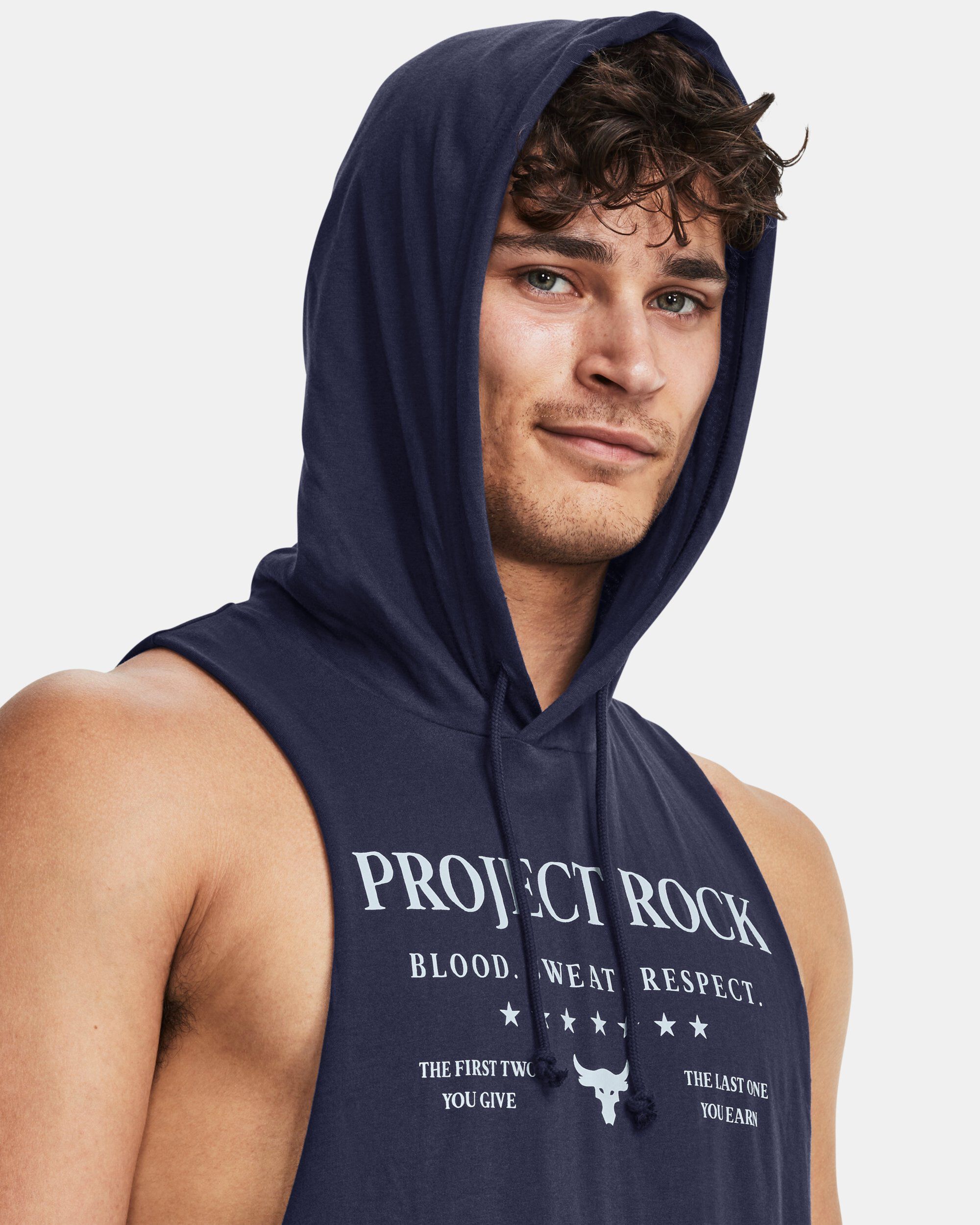 The rock blood best sale sweat respect hoodie