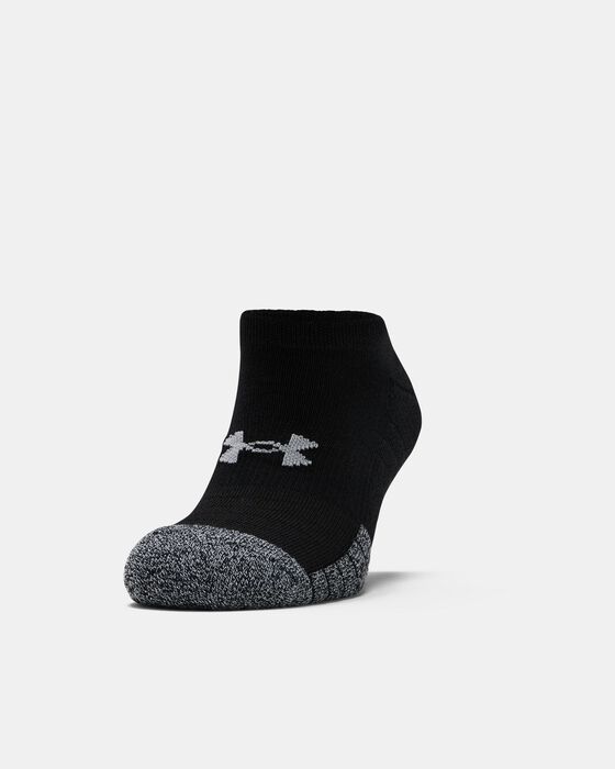 Adult HeatGear® No Show Socks 3-Pack image number 1