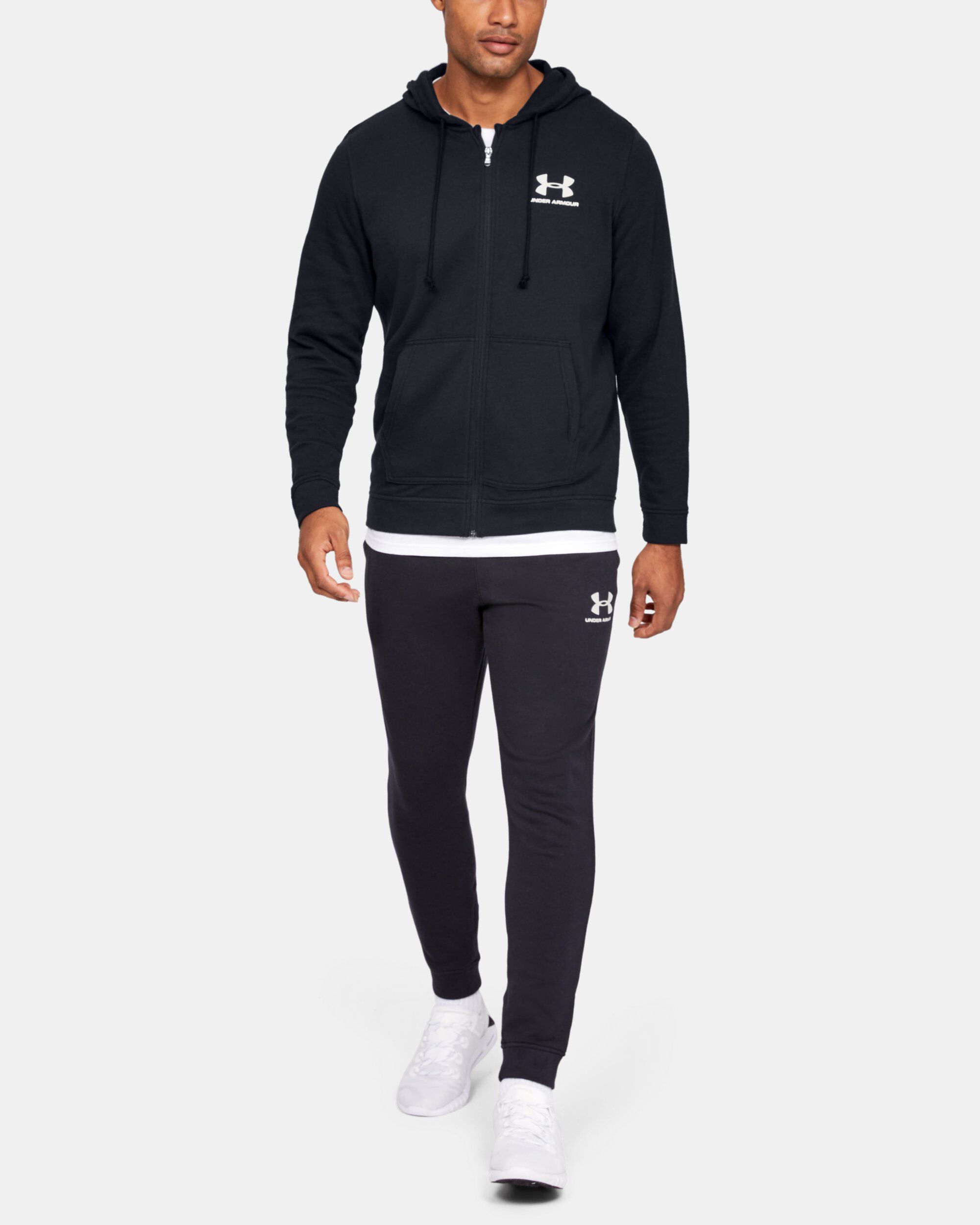 Under Armour Men s UA Sportstyle Terry Full Zip Black in Dubai UAE