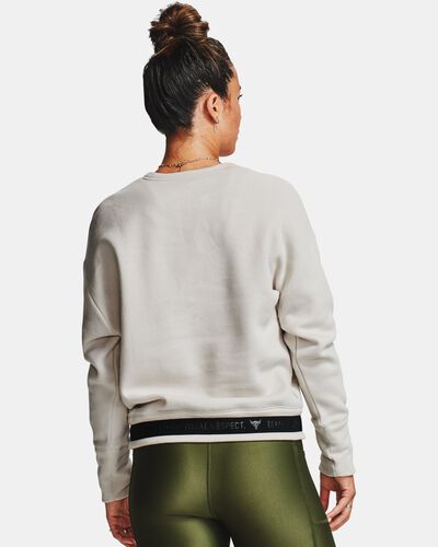 Women's Project Rock Charged Cotton® Fleece Crew