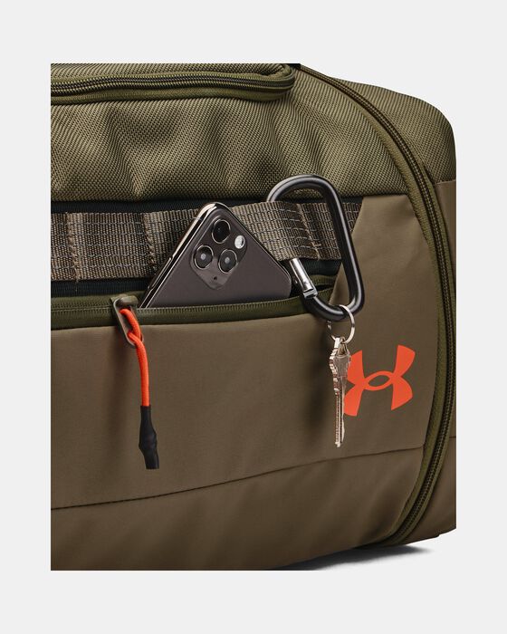 Shop Under Armour UA Triumph CORDURA® Duffle Backpack Green in