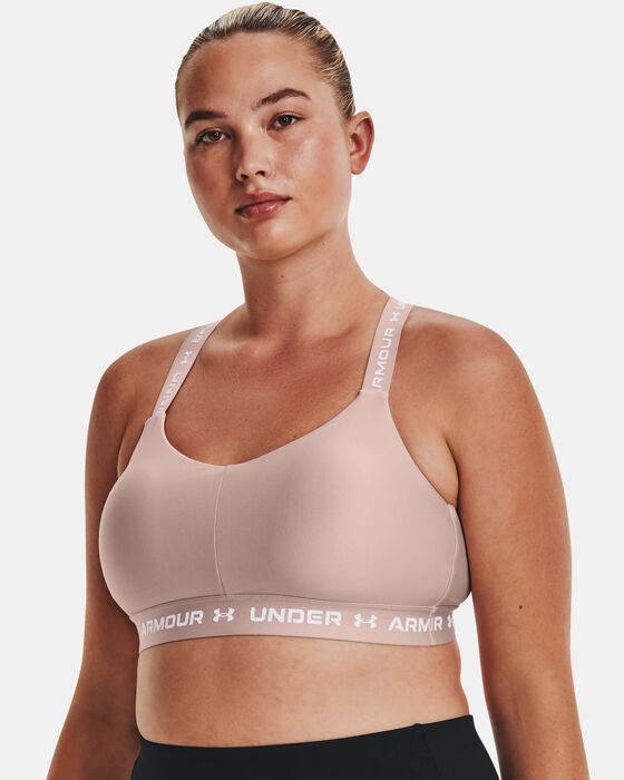 Women's UA Crossback Low Sports Bra image number 4