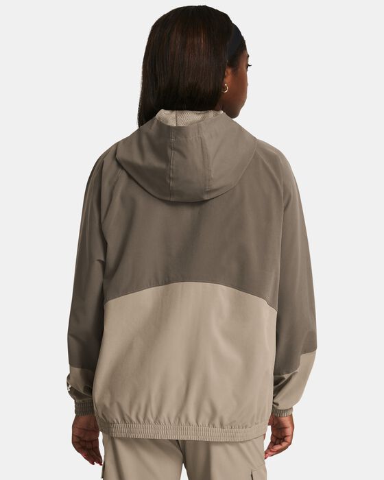 Women's UA ArmourSport Cargo Oversized Jacket image number 1