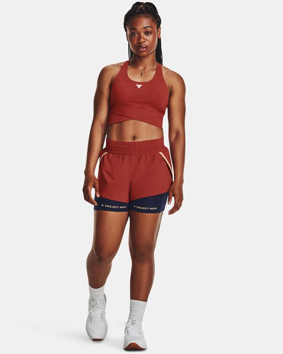 Women's Project Rock Flex Woven Leg Day Shorts Women's Project Rock Flex Woven Leg Day Shorts image number 2