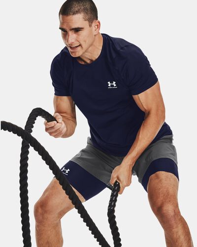 Men's HeatGear® Armour Fitted Short Sleeve