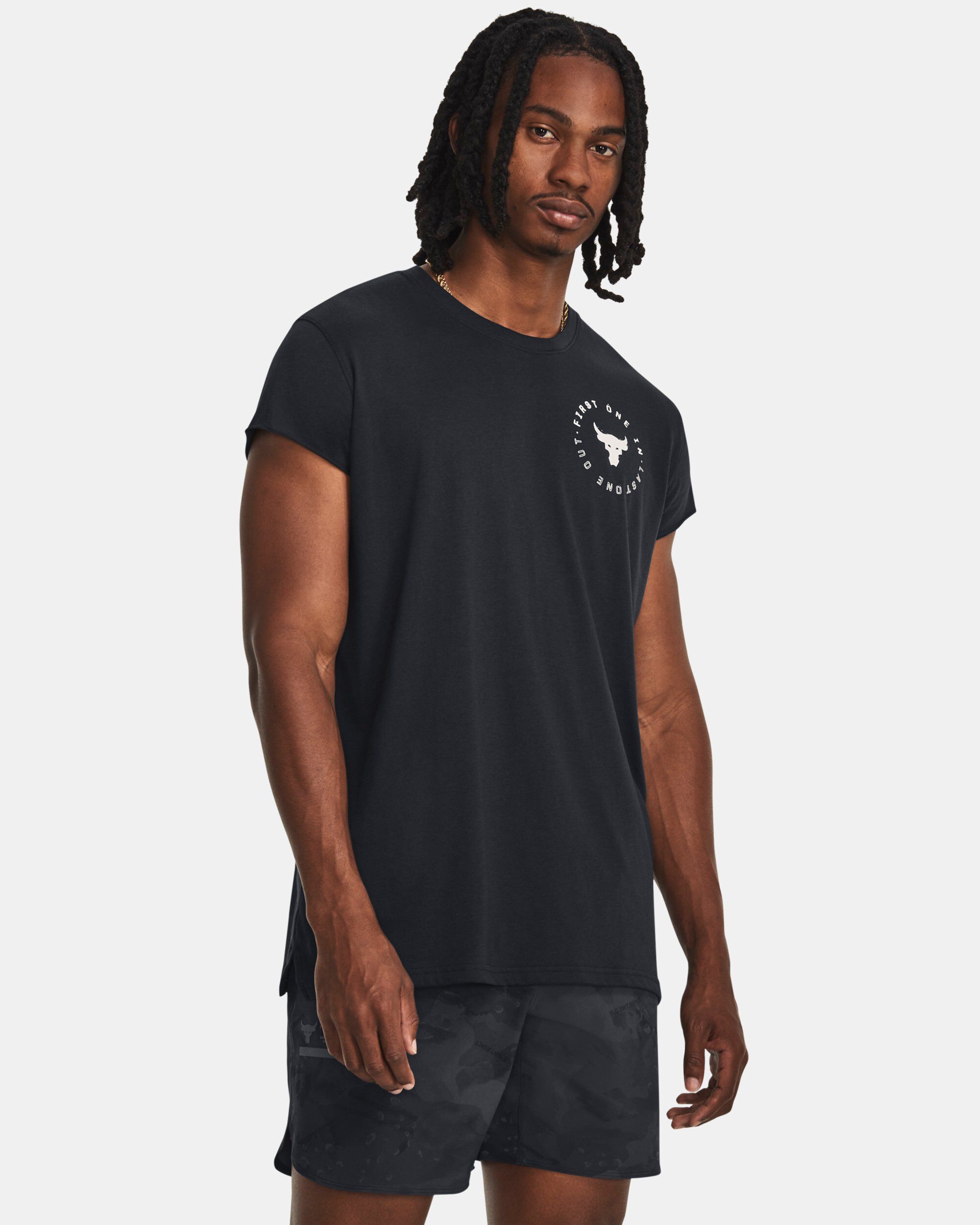 The rock sales under armour shirt