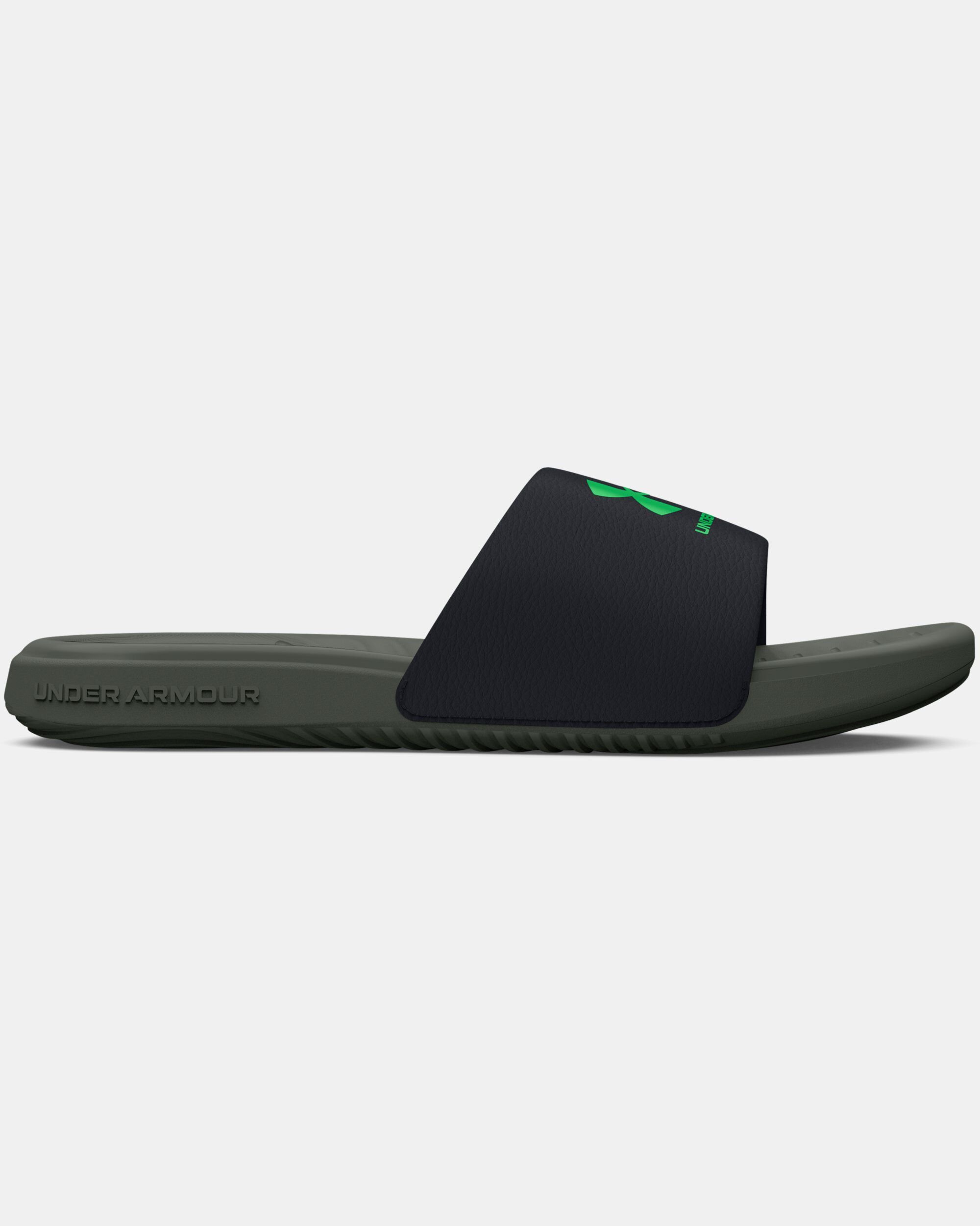 Under armour outlet slides mens