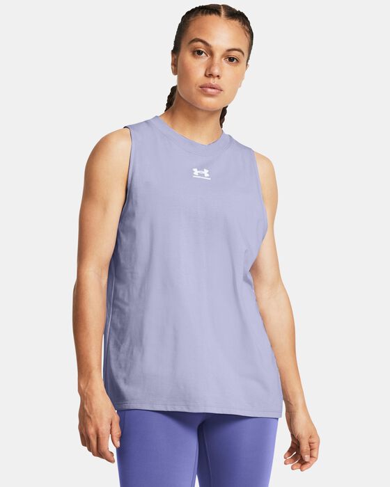 Women's UA Rival Muscle Tank image number 0