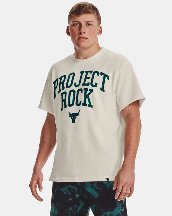 Men's Project Rock Heavyweight Terry T-Shirt image number 3