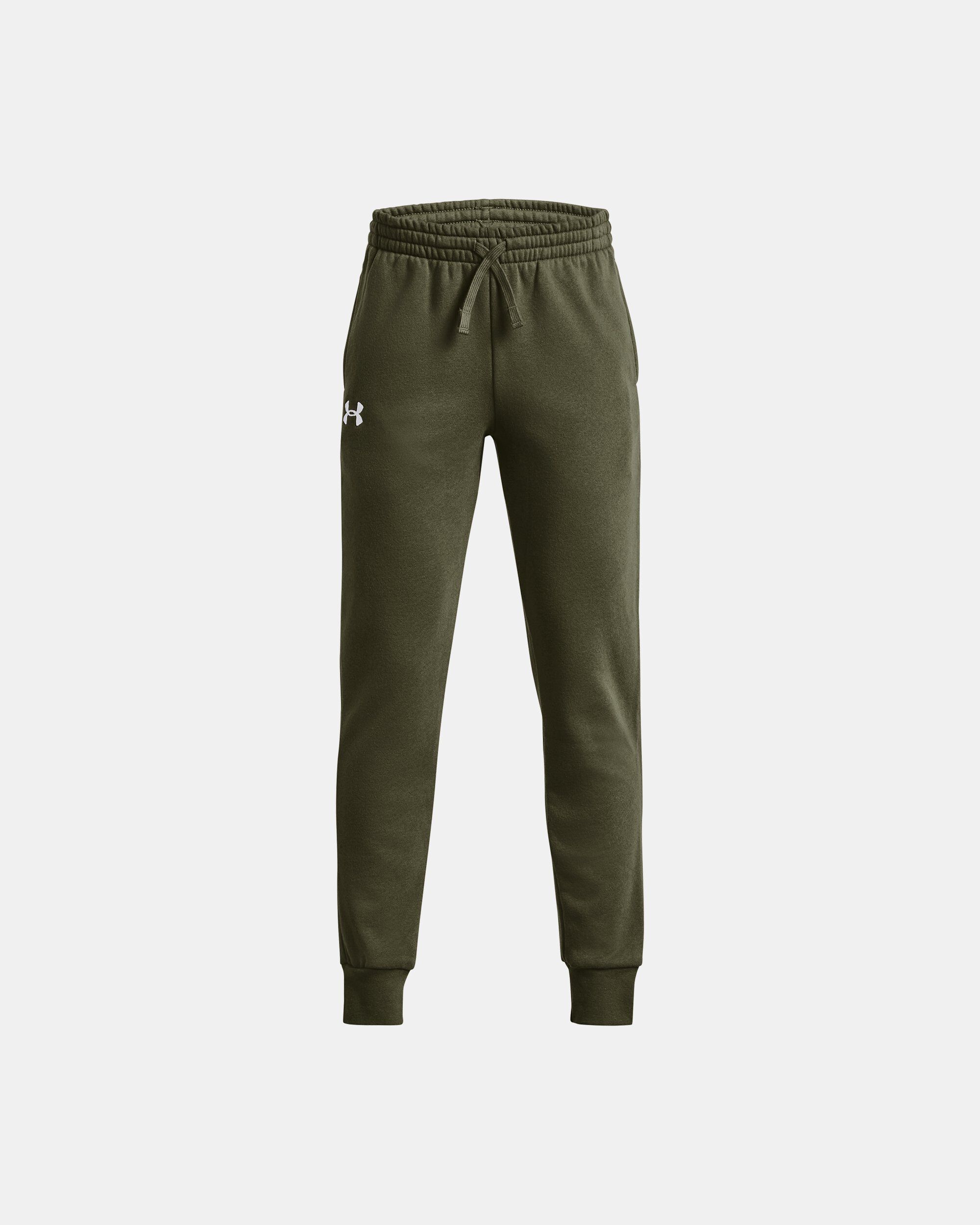 Under Armour Boys UA Rival Fleece Joggers Green in Dubai UAE