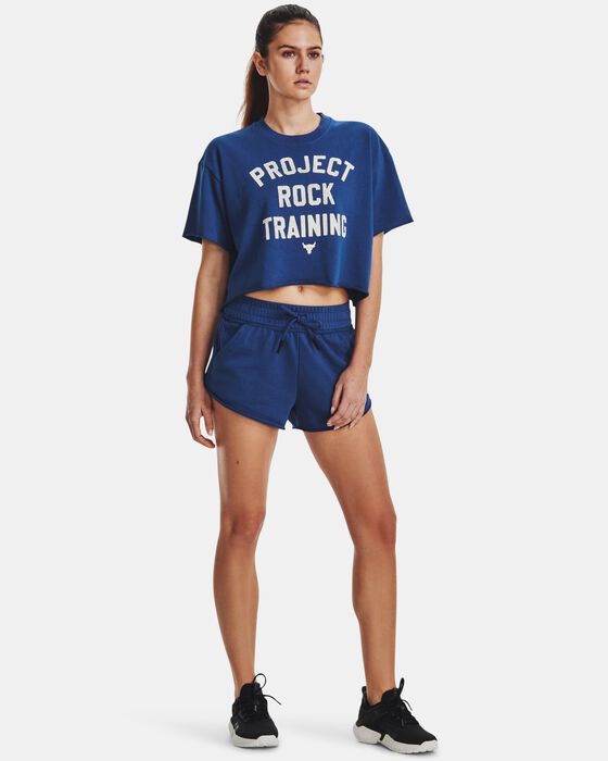 Women's Project Rock Terry Shorts image number 2