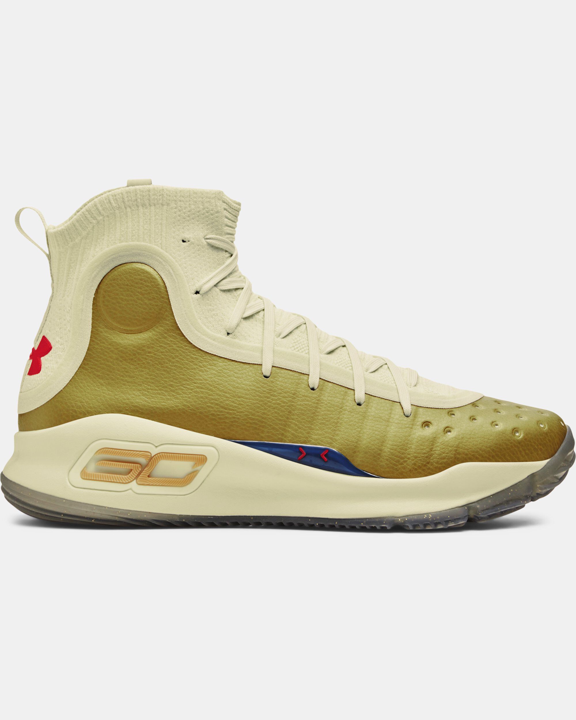 Under armour curry 4 mens white on sale