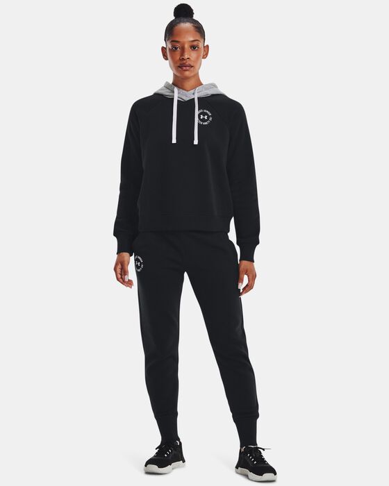 Women's UA Rival Fleece Crest Joggers image number 2