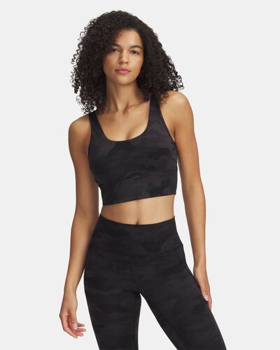 تيشيرت UA ميريديان فيتد برينتد كروب بلا أكمام للنساء