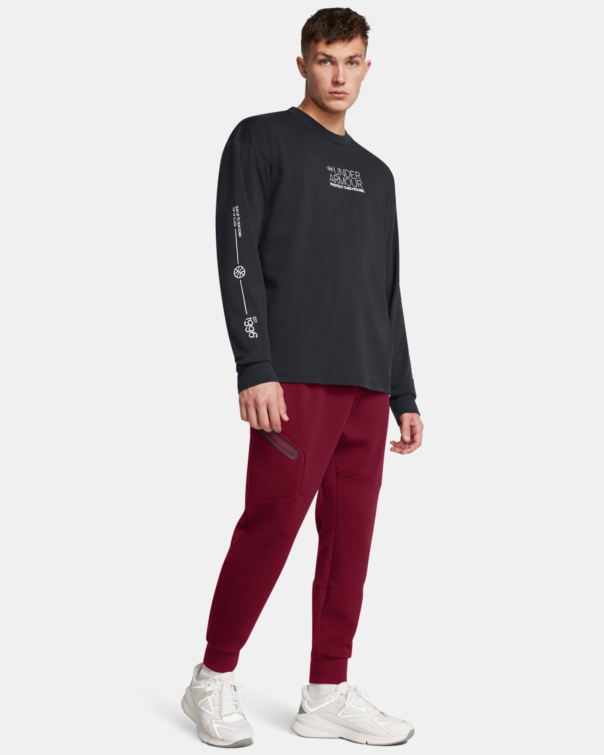 Under armour fleece training jogger pants grey new arrivals