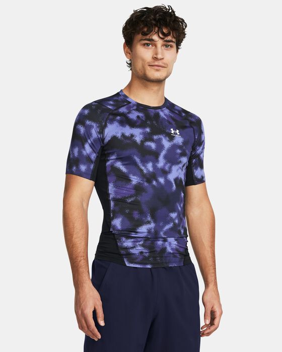 Men's HeatGear® Printed Short Sleeve image number 0