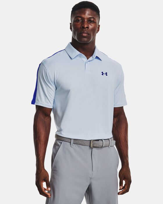 Men's UA T2G Blocked Polo image number 0
